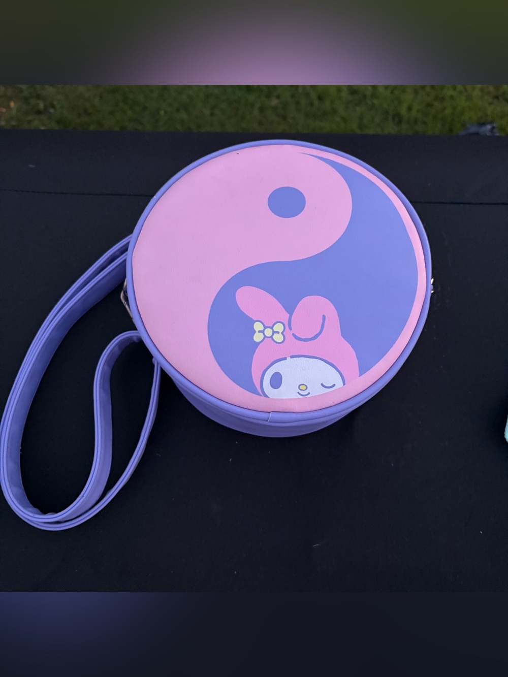 Loungefly Sanrio My Melody Kuromi Yin Yang Crossbody Bag Purse Rare
